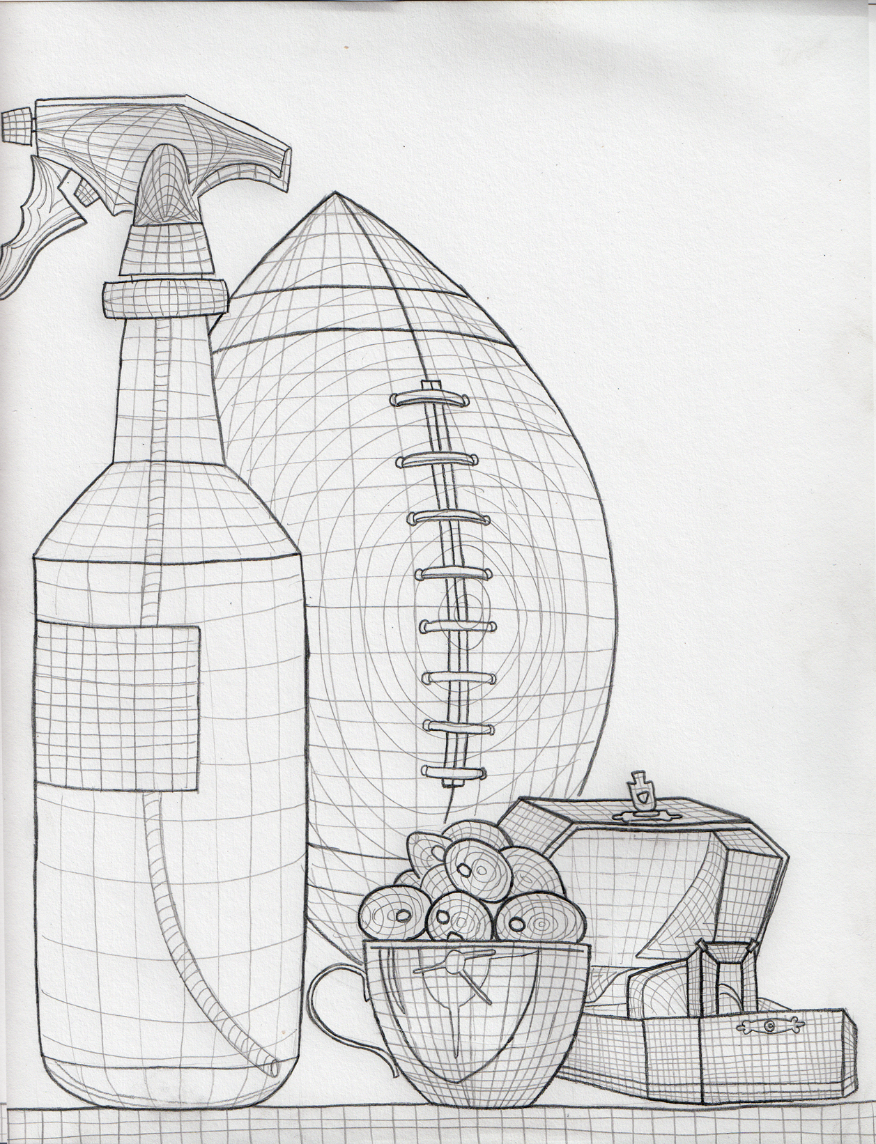 1257x1642 cross contour drawing twenty first century art and design - Contour Drawing