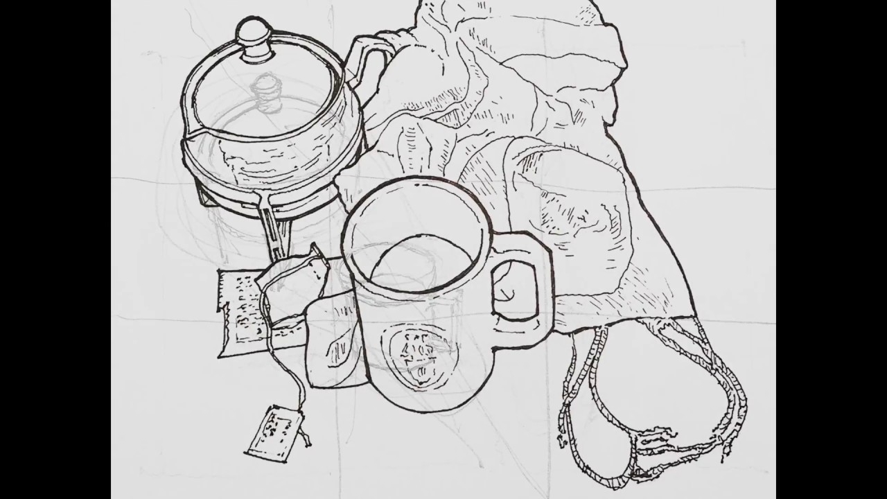 1280x720 Modified Contour Drawing - Contour Drawing