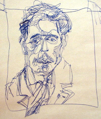 400x471 using modified and pure contour drawing to blast off your caricatures - Contour Drawing