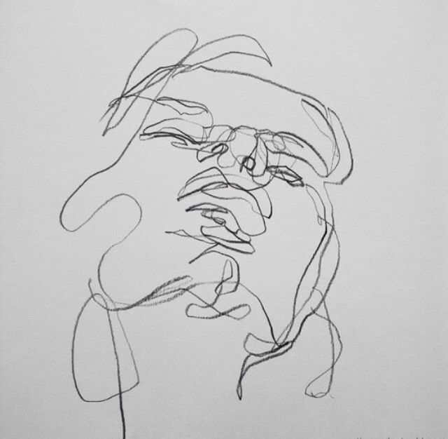 640x626 continuous contour drawing art drawings, continuous line - Contour Drawing