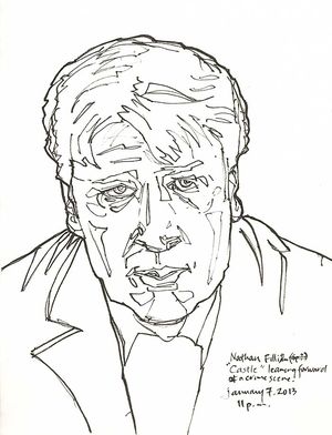 300x392 Block Day - Contour Drawing Face