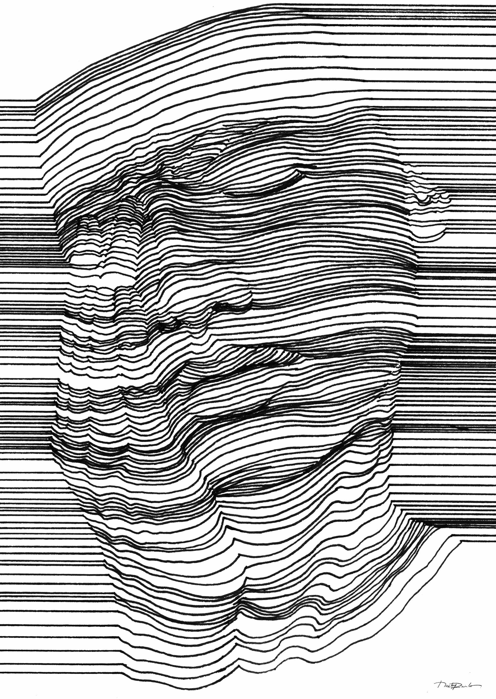 2000x2820 Sensual Line Art - Contour Drawing Rating Scale