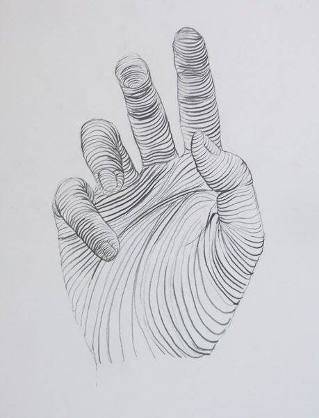 459x600 cross contours hands i wonder if this would help when i try - Contour Hand Drawing