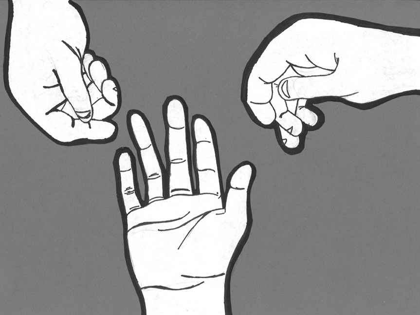 863x647 the smartteacher resource observational contour hands - Contour Hand Drawing