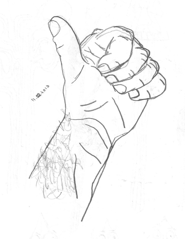 600x775 Assignment Create A Contour Line Drawing - Contour Line Drawing