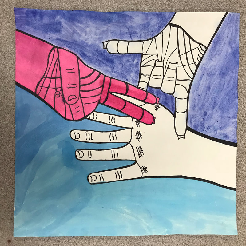 800x800 Contour Line Hand Drawings - Contour Line Hand Drawing