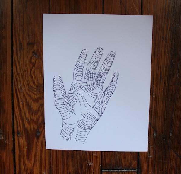 600x576 Finding Form Tips For Drawing Cross Contour Lines - Contour Line Hand Drawing