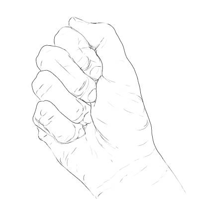 400x400 Tnhs Art Dept Follow Your Ant - Contour Line Hand Drawing