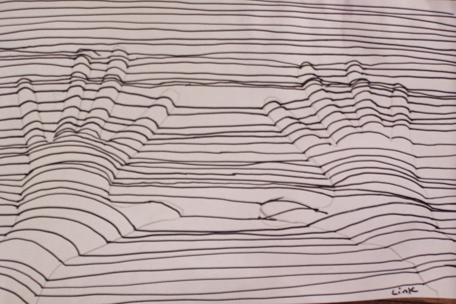 1600x1066 Art Teacher For Hire! And Sculptresslink Contour Line Hand Drawing - Contour Line Hand Drawing