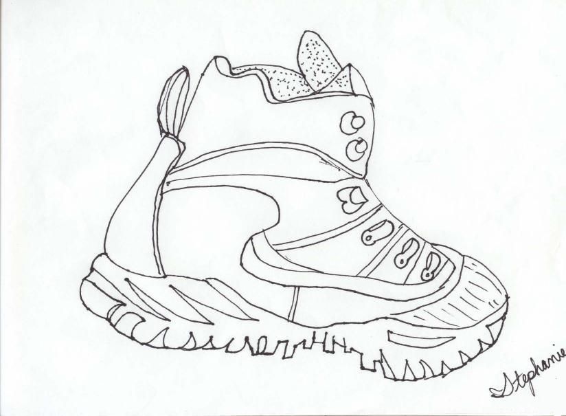 Contour Shoe Drawing at Explore collection of