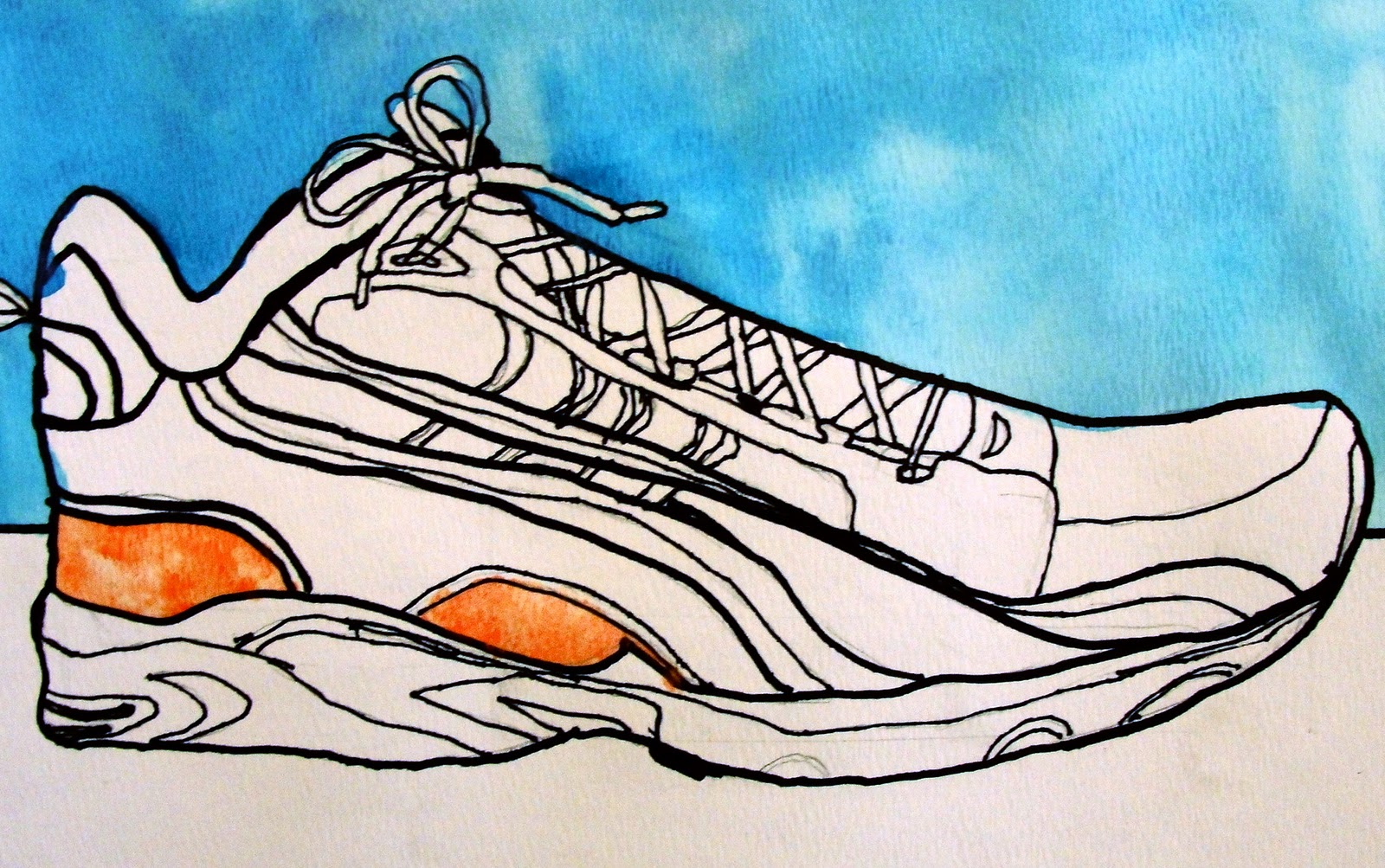 1600x1003 Da Vinci's Wings Grade Contour Construction Line Shoe - Contour Shoe Drawing