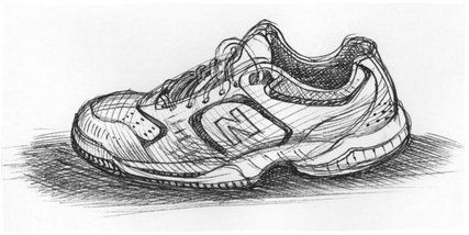 427x214 Image Result For Cross Contour Shoe Drawing Drawing, Lines, Ink - Contour Shoe Drawing