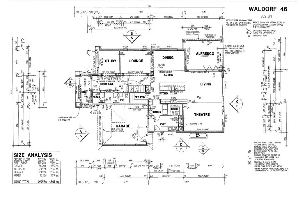 1024x722 Waldorf Boston Buildlog Contract Drawings - Contract Drawing