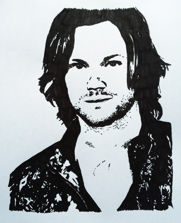 774x950 jared padalecki - Contrast Drawing