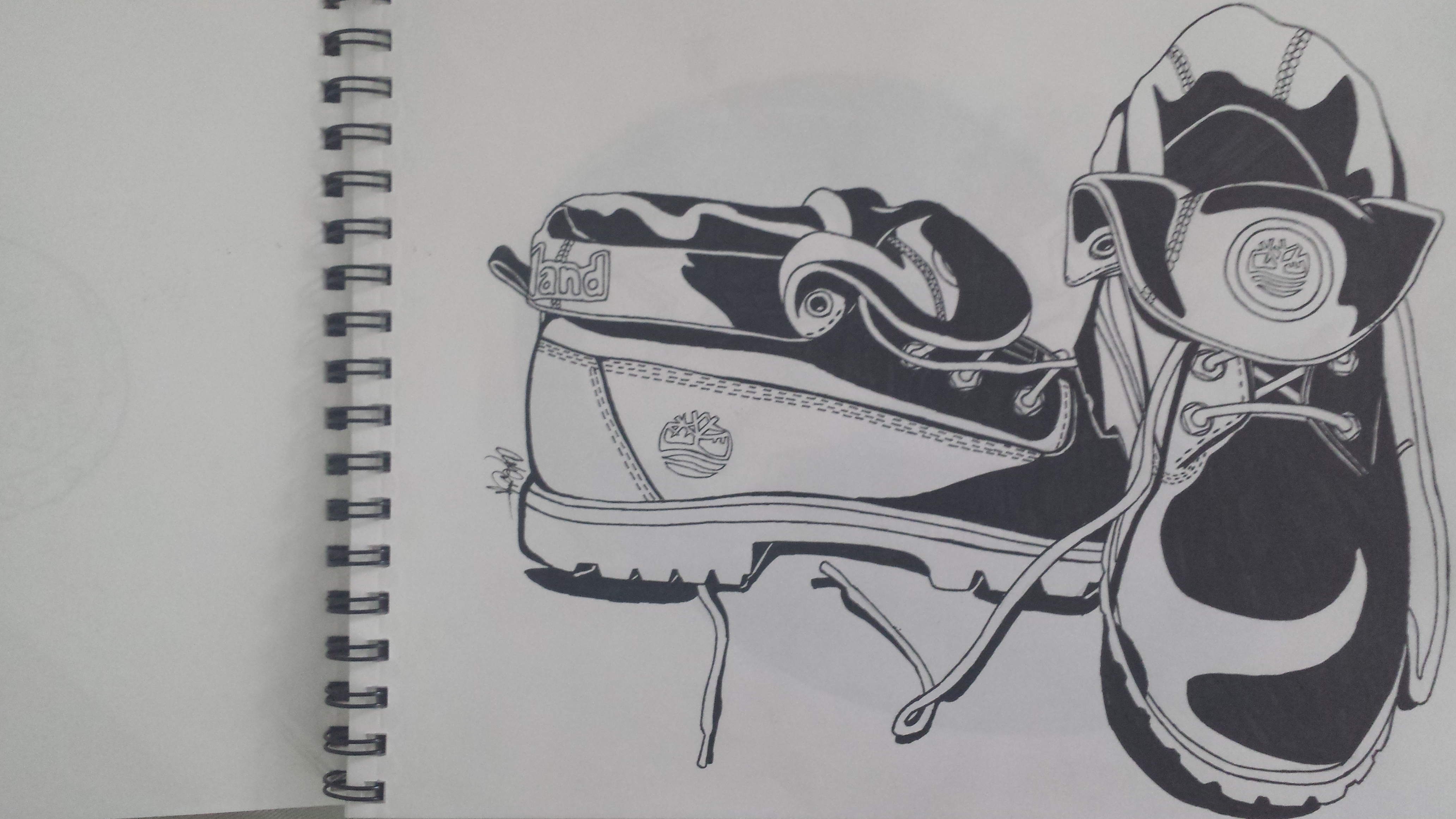 4128x2322 high contrast art - Contrast Drawing