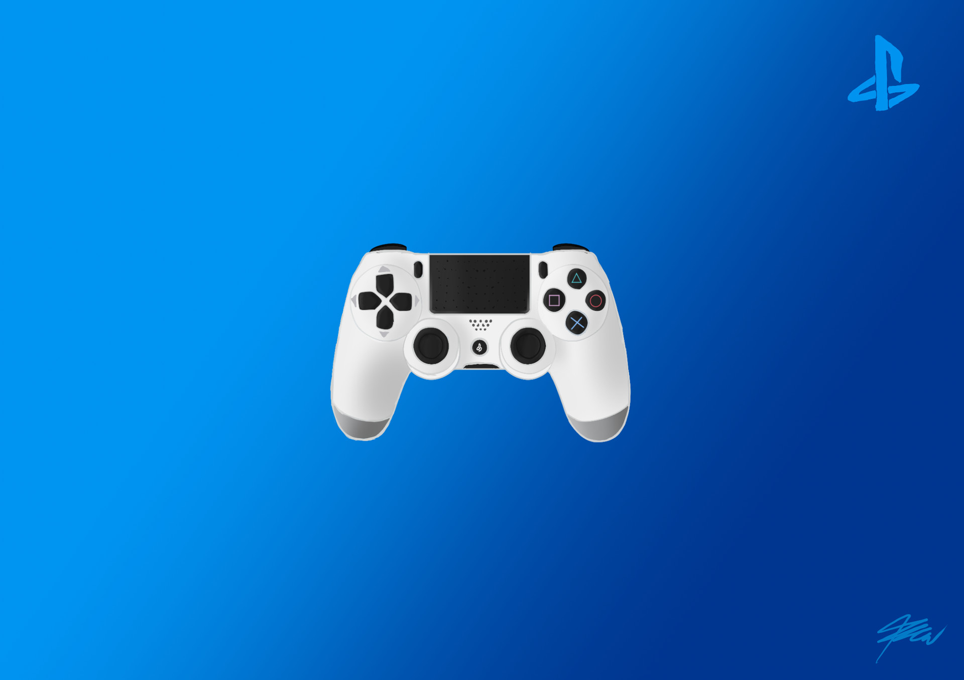 1920x1355 Artstation - Controller Drawing