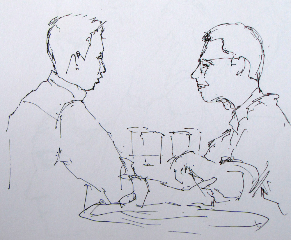 1000x823 drawing from life love to draw - Conversation Drawing
