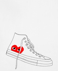 190x232 Converse Shoe Logo - Converse Logo Drawing