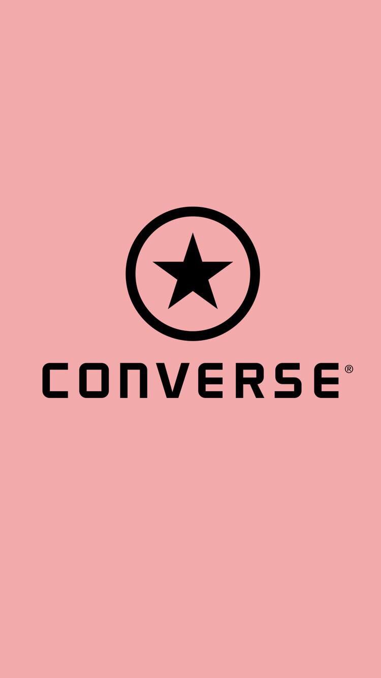 750x1334 Phone Wallpapers Converse Wallpaper - Converse Logo Drawing