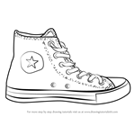 150x150 Learn How To Draw Converse Shoe - Converse Shoe Drawing