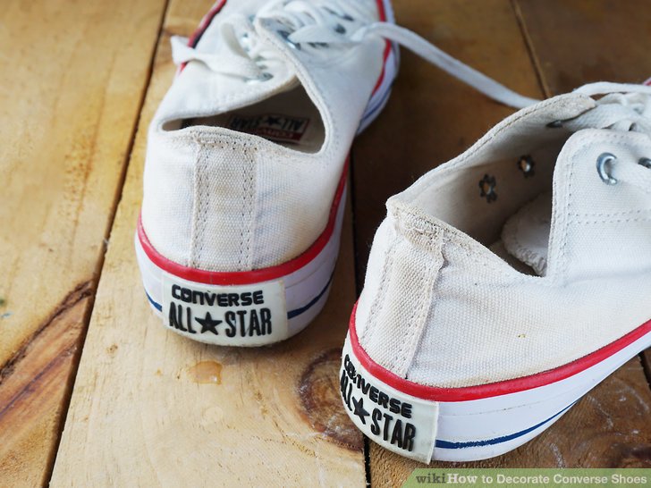 728x546 Ways To Decorate Converse Shoes - Converse Shoe Drawing