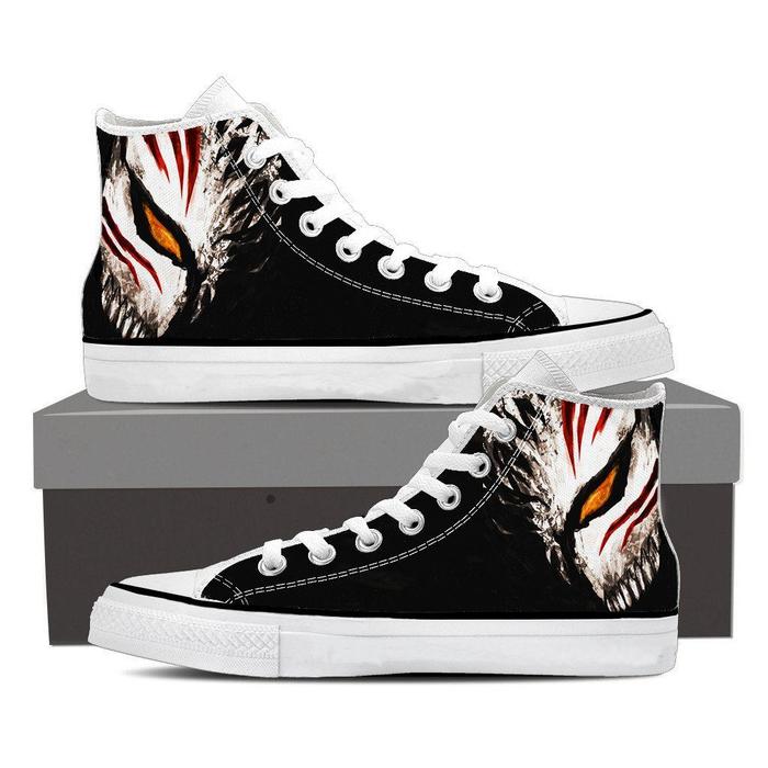 700x700 Bleach Ichigo Face Mask Art Drawing Streetwear Style Converse - Converse Shoe Drawing