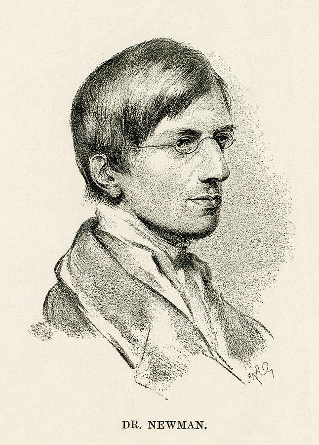 646x900 John Henry Newman Catholic Convert Drawing - Convert Image To Drawing