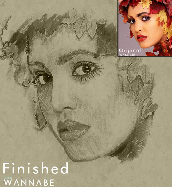 560x609 Convert A Photo To Sketch Drawing Photoshop Tutorial - Convert Photo To Drawing