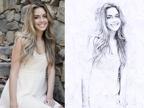 498x374 convert your photo to pencil sketch as real hand drawn - Convert To Drawing
