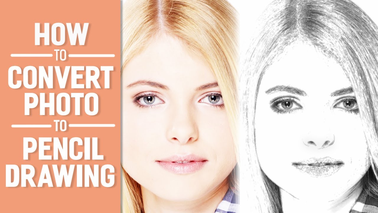 1280x720 How To Convert Photo To Pencil Drawing - Convert To Drawing