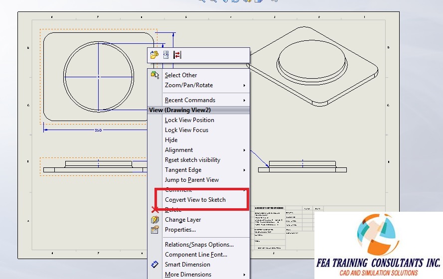 889x560 Solidworks Technical Tips, Solidworks Videos, Solidworks Promotion - Convert To Drawing