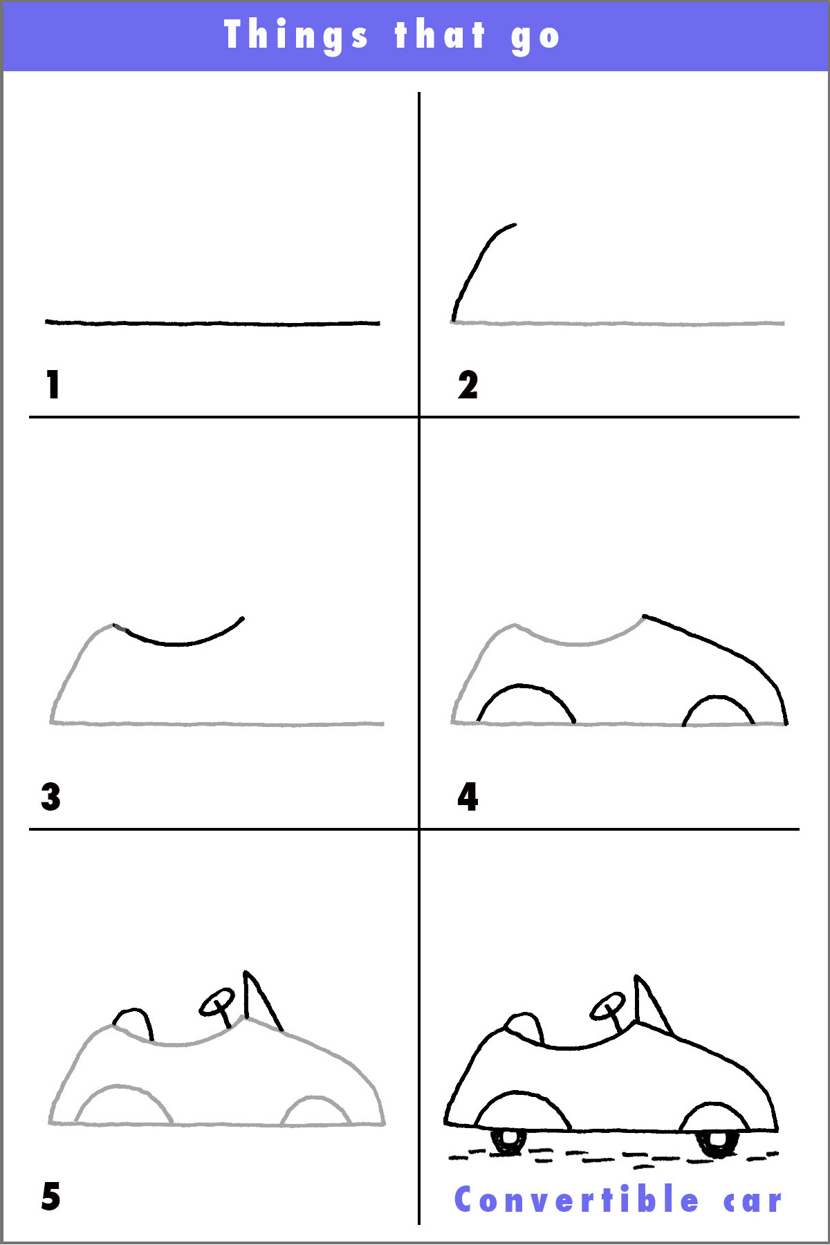 1200x1800 draw a fun convertible car draw with rich - Convertible Car Drawing