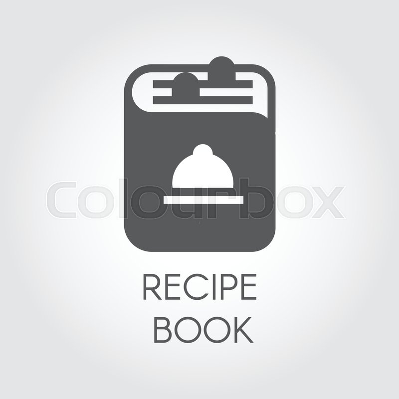 800x800 icon of recipe book drawing in flat stock vector colourbox - Cookbook Drawing