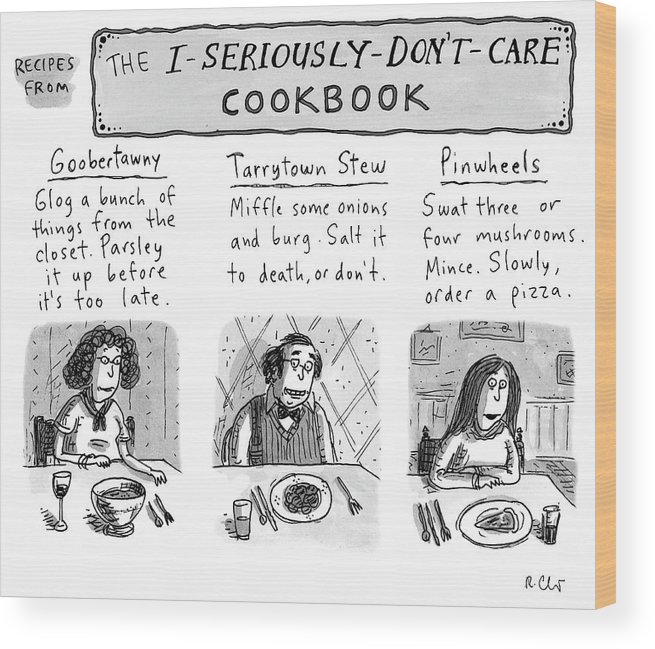 655x649 recipes from cookbook wood print - Cookbook Drawing