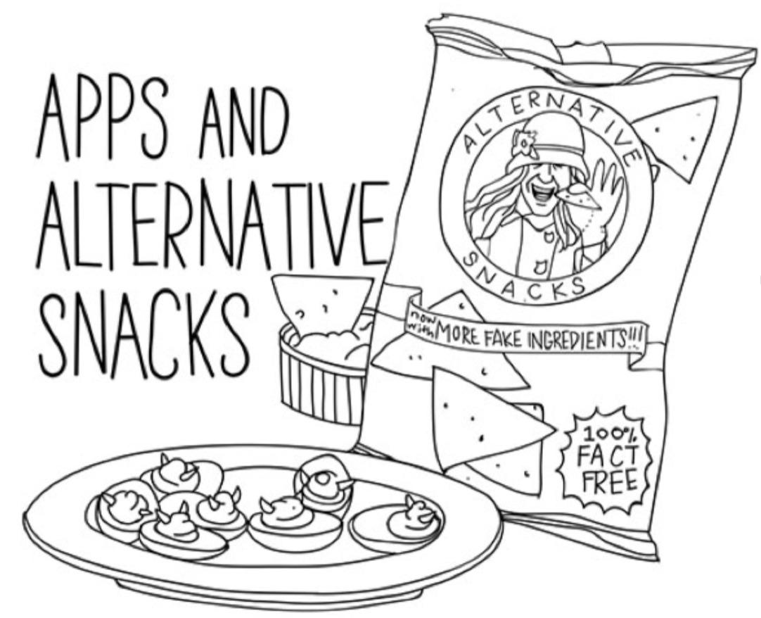 1082x878 the resistance cookbook nasty women and bad hombres - Cookbook Drawing