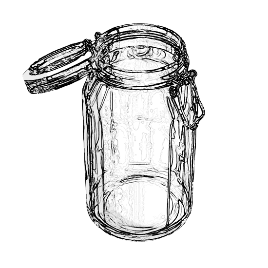 Cookie Jar Drawing at PaintingValley.com | Explore collection of Cookie ...