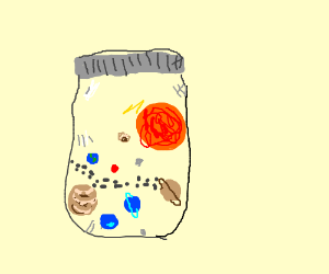 300x250 the solar system in a picklecookie jar drawing - Cookie Jar Drawing