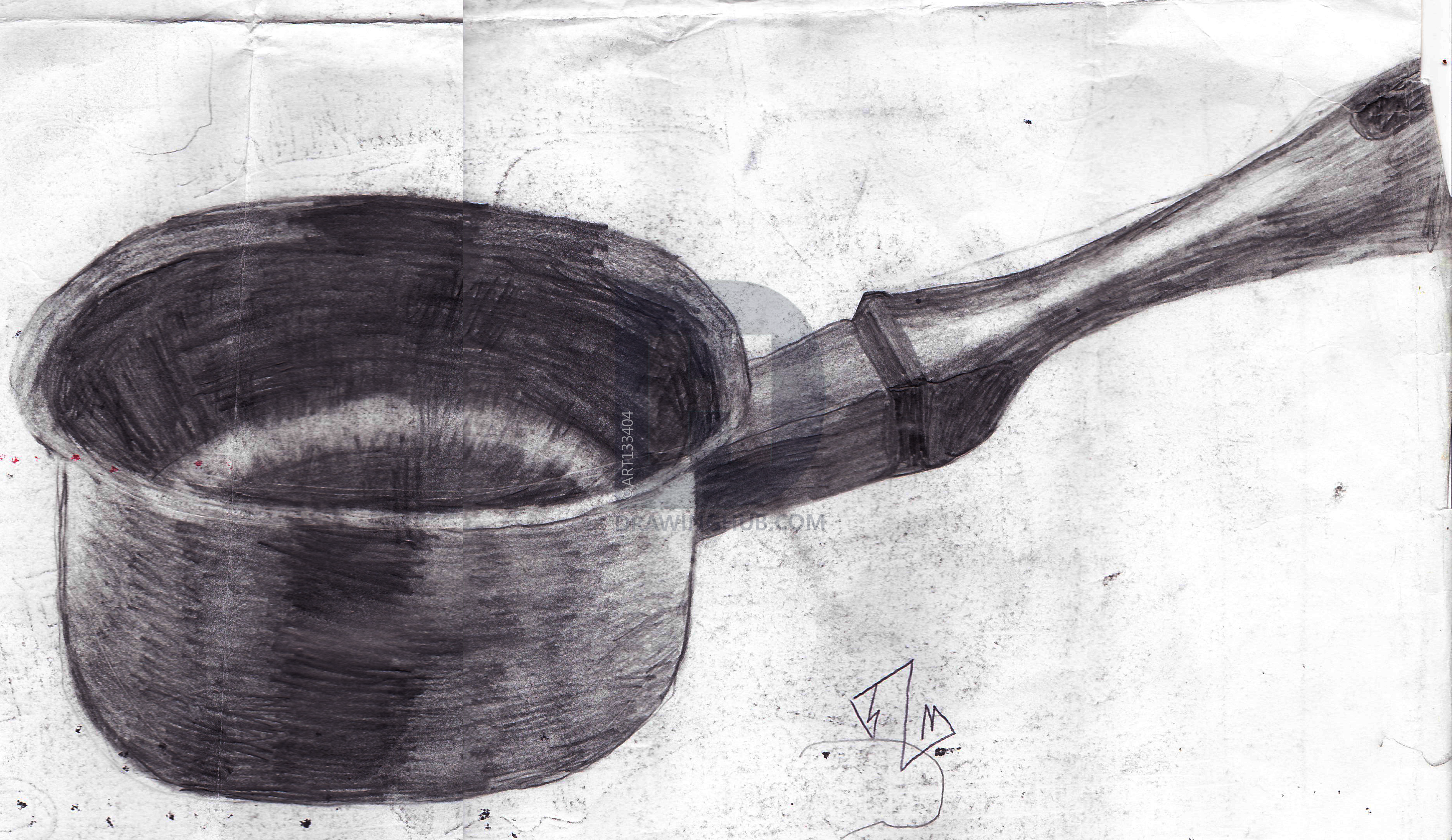 3744x2166 Cooking Pot Drawing - Cooking Pot Drawing