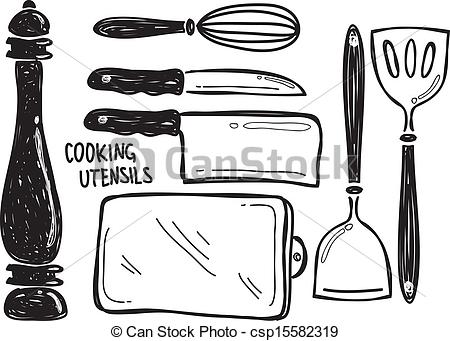 450x341 cooking utensil - Cooking Utensils Drawing