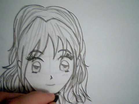 480x360 Drawing A Cool Mangaanime Girl - Cool Anime Drawings