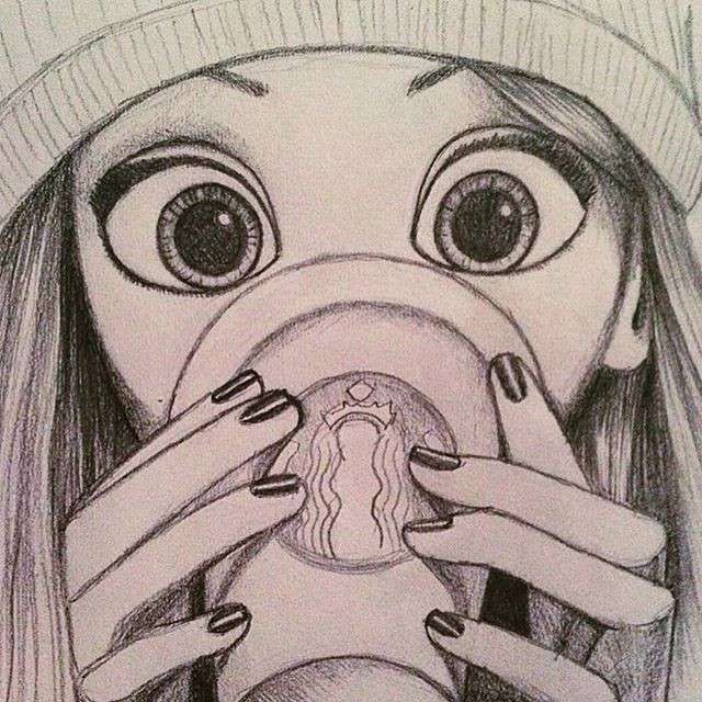 640x640 Tumblr Girl Coloring Pages Unique Drawings Tumblr Best Cool Art - Cool Art Drawings