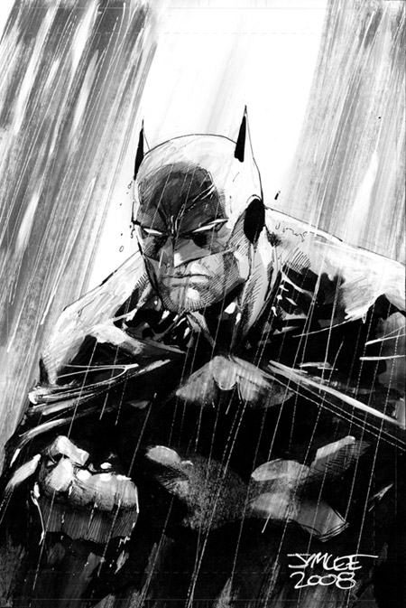 450x673 Amazing Batman Illustrations Digital Paintings - Cool Batman Drawings