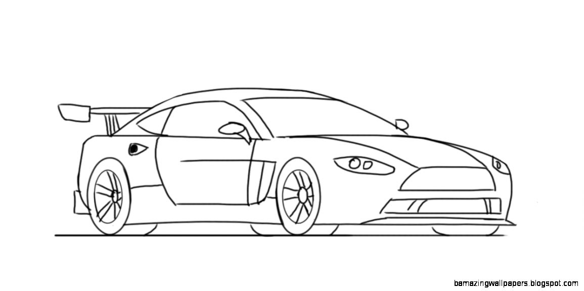 1155x576 Cool Car Drawings Step - Cool Car Drawings