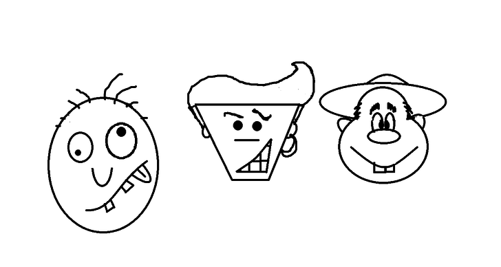 728x388 How To Draw Funny Cartoon Faces Steps - Cool Cartoon Drawings