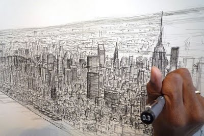 400x267 Rad Drawings Of New York City Dude Knows Best - Cool City Drawings