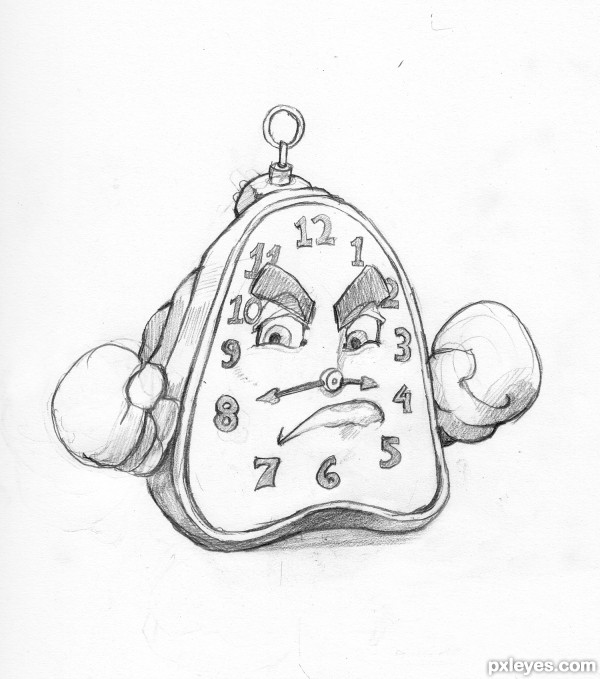 Cool Clock Drawings at Explore collection of Cool