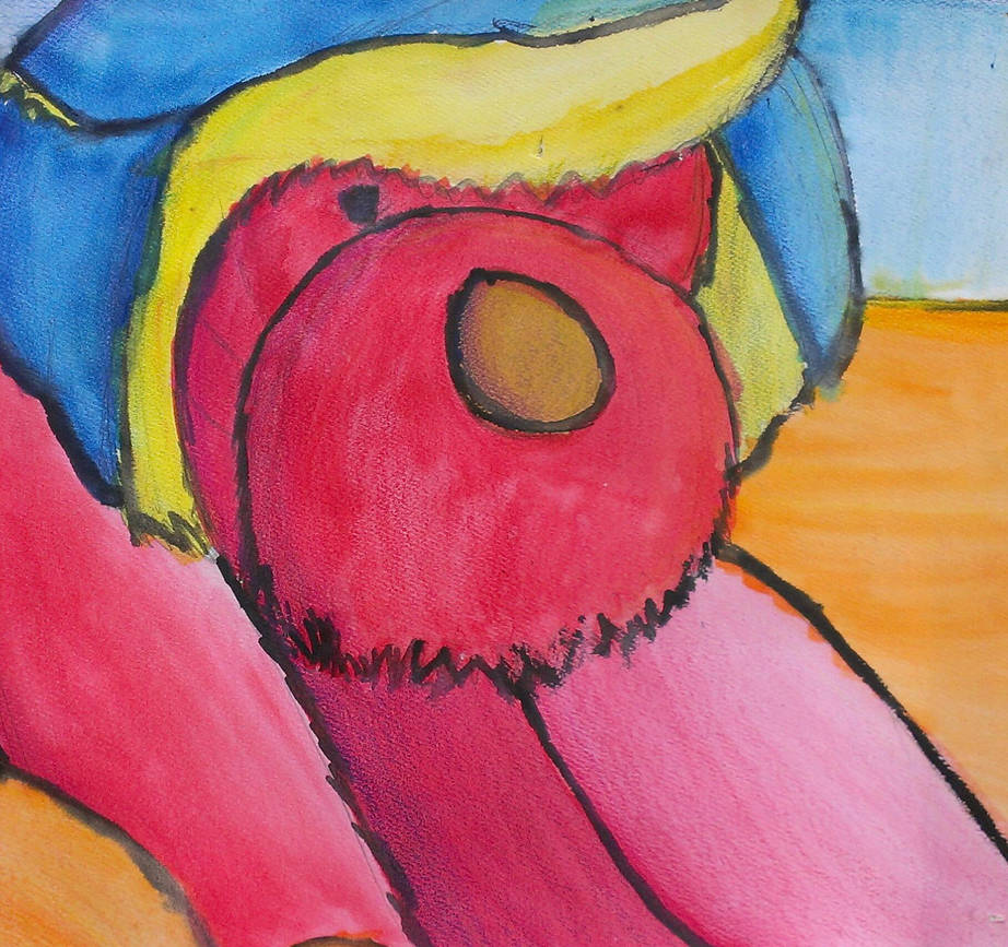 922x867 Art Drawing Warm And Cool Colors - Cool Colors Drawing