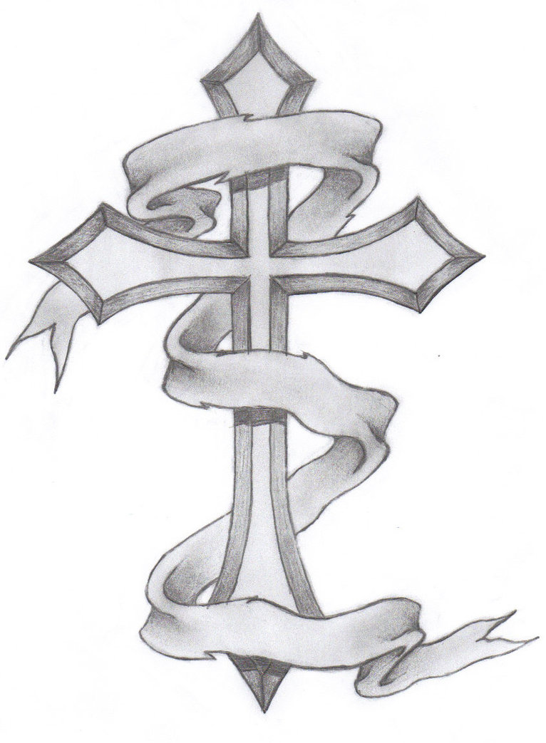 766x1043 Cross Tattoos Designs, Ideas And Meaning Tattoos For You - Cool Cross Drawings