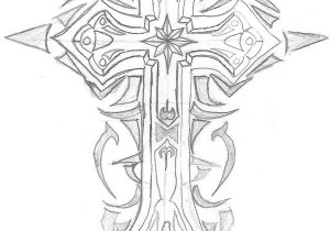 300x210 Awesome Drawings Of Crosses Drawing Arts Sketch - Cool Cross Drawings