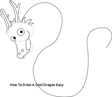450x390 How To Draw A Cool Dragon Easy How To Draw Chinese Dragons - Cool Dragon Drawings